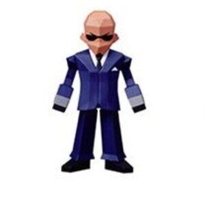 FF 7 Rebirth Square Enix Kuji G Award Mini Polygon Figure - Rude